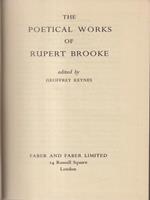The poetical works of Rupert Brooke