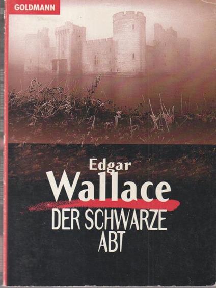 Der schwarze abt - Edgar Wallace - copertina