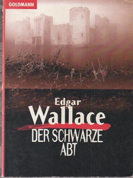 Der schwarze abt - Edgar Wallace - copertina