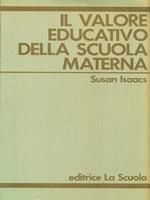 Il valore educativo della sculla materna