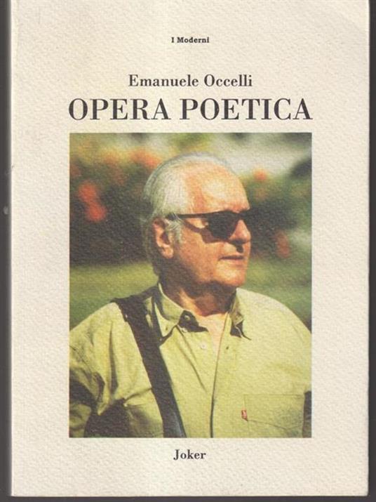 Opera poetica - Emanuele Occelli - copertina