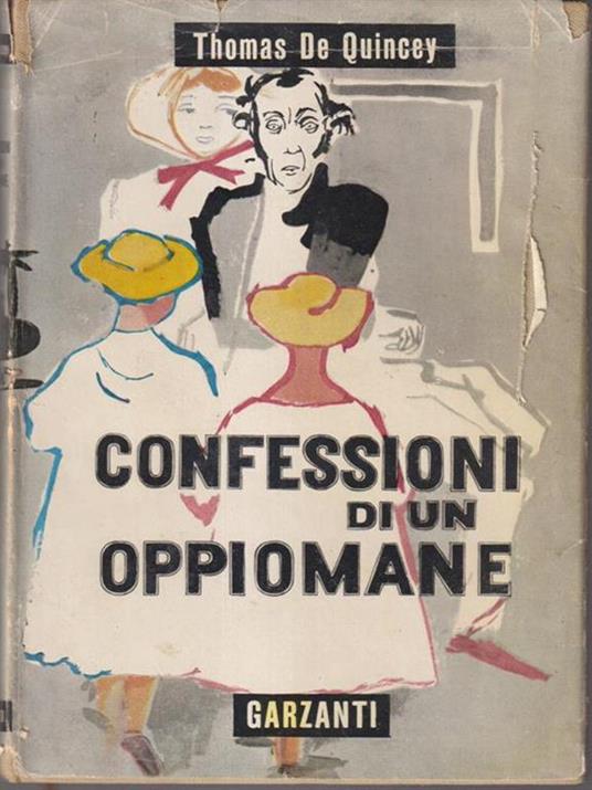 Confessioni di un oppiomane - Thomas De Quincey - copertina