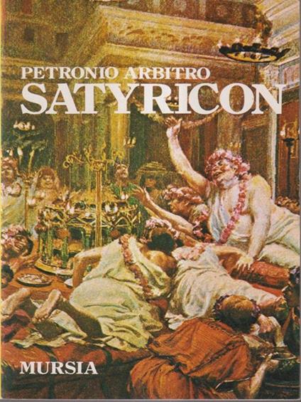 Satyricon - Arbitro Petronio - copertina