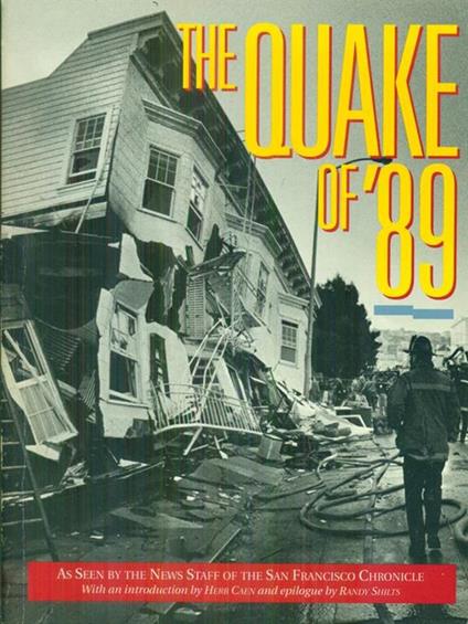 The quake of '89 - copertina