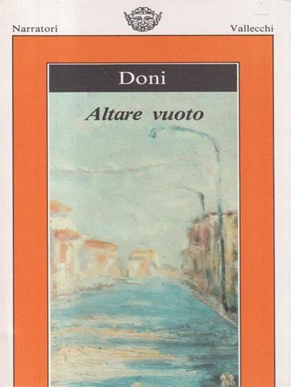 Altare vuoto - Rodolfo Doni - copertina