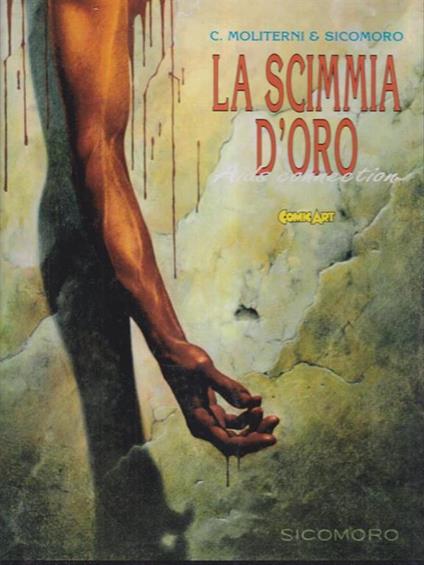 La scimmia d'oro - C. Moliterni - copertina