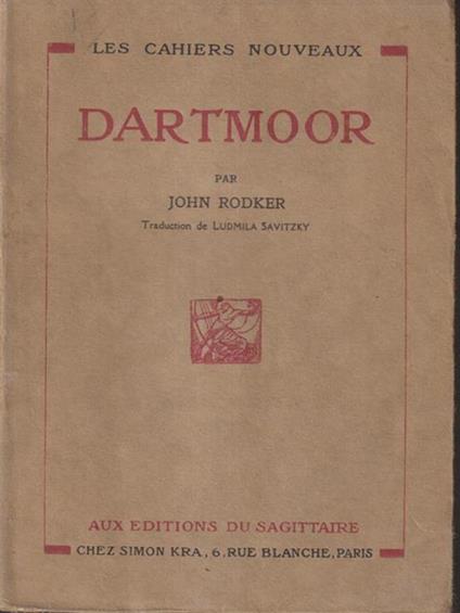 Dartmoor - copertina