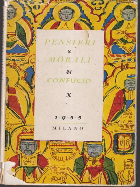 Pensieri morali di Confucio - Confucio - copertina