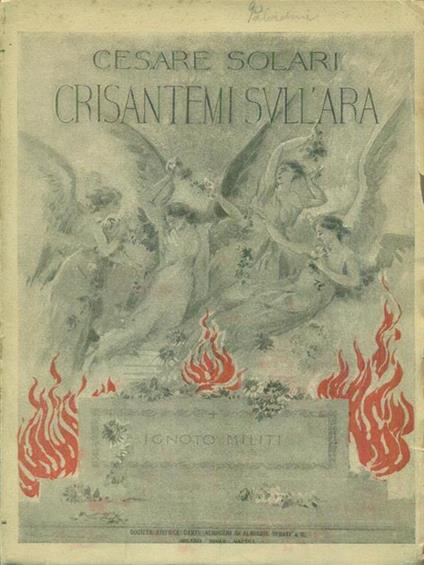 Crisantemi sull'ara - Cesare Solari - copertina