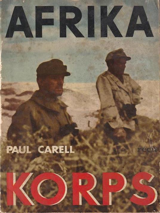 Afrika korps - Paul Carell - copertina
