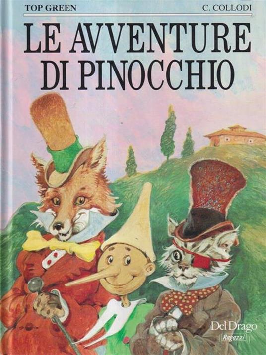 Le avventure di Pinocchio - Collodi - copertina