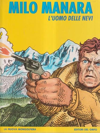 L' uomo delle nevi - Milo Manara - copertina