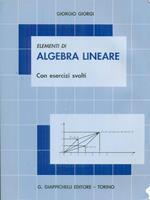 Elementi di Algebra Lineare