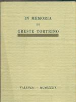 In memoria di Oresta Tortrino