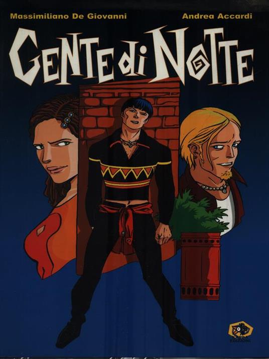 Gente di notte - De Giovanni - copertina