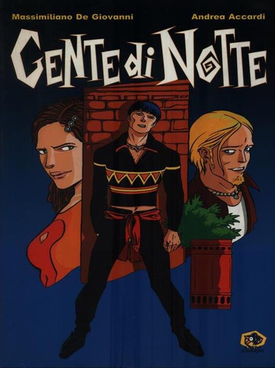 Gente di notte - De Giovanni - copertina