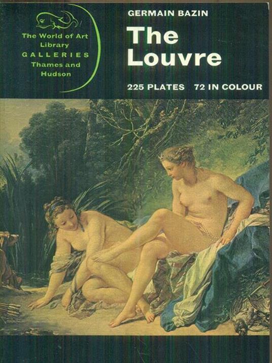 The  Louvre - Germain Bazin - copertina