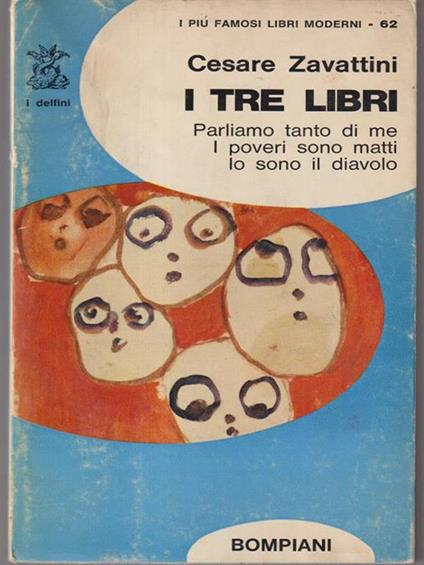 I tre libri - Cesare Zavattini - copertina