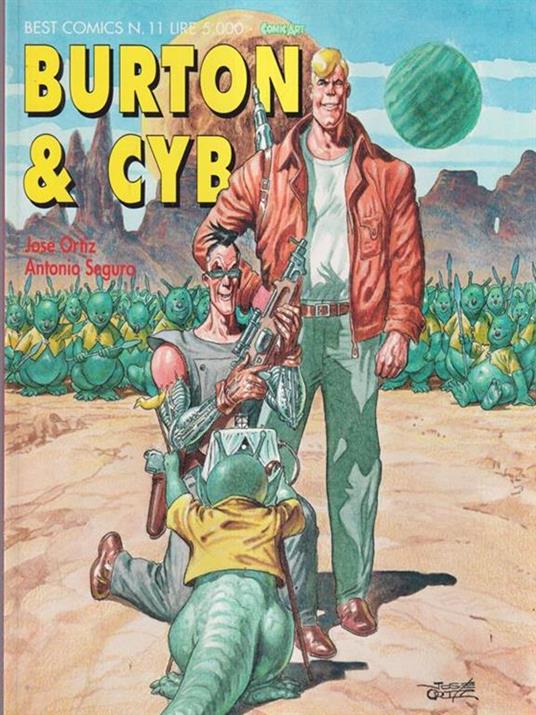 Burton & Cyb - Antonio Segura - copertina
