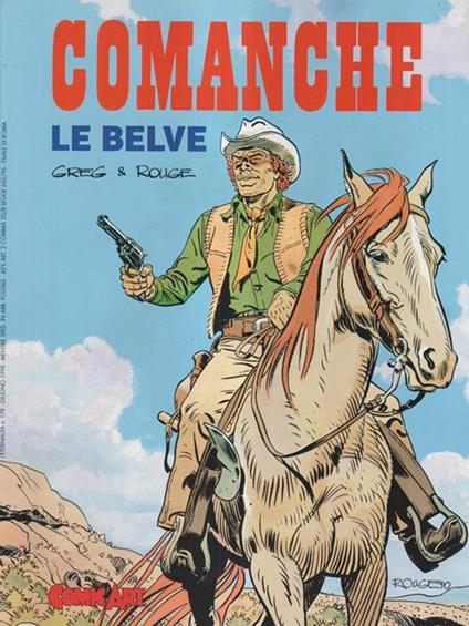 Comanche - Le belve - Greg - copertina
