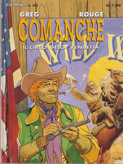Comanche - Il circo della vendetta - Greg - copertina