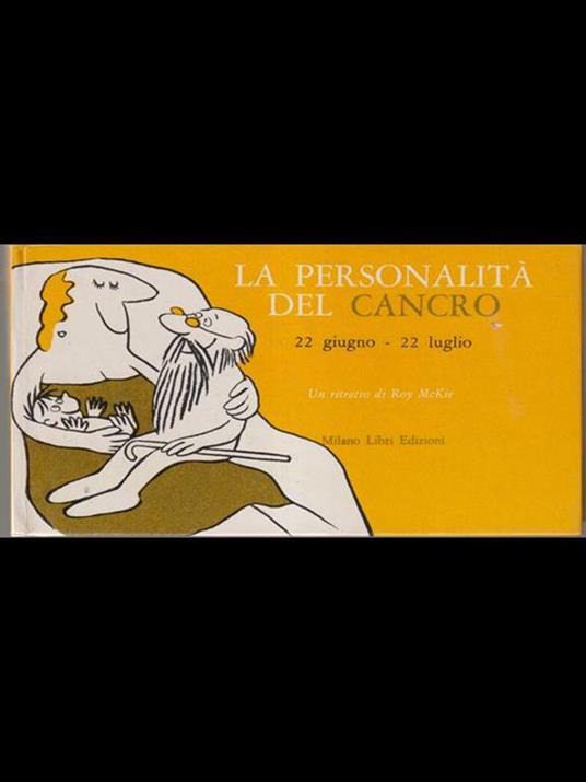 La personalità del cancro - copertina