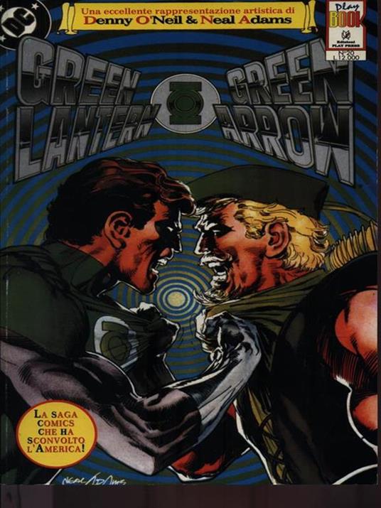 Green Lantern - Green Arrow - copertina