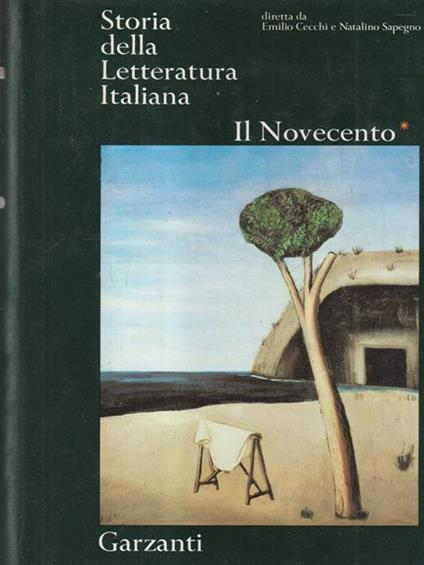 Storia della letteratura italiana. Il Novecento - Emilio Cecchi - copertina