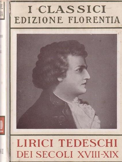 Classici Salani Lirici tedeschi dei secoli XVIII-XIX - copertina