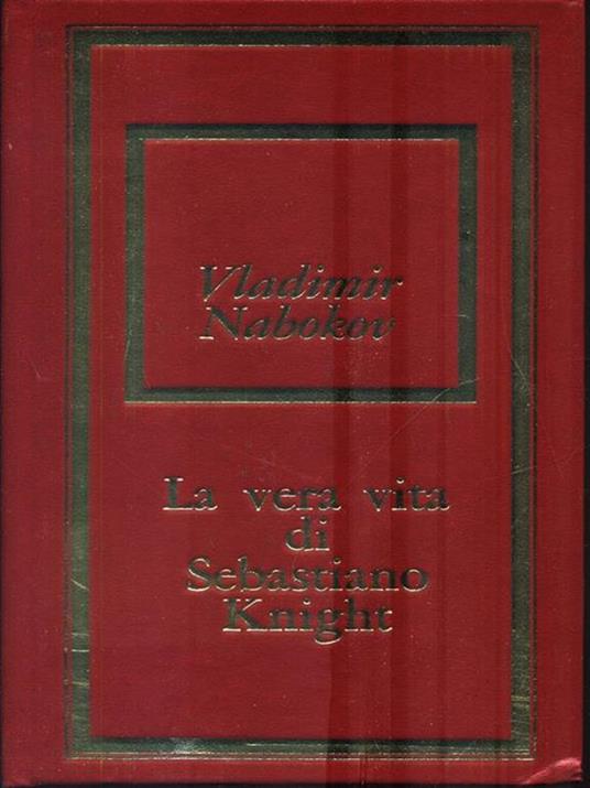 La vera vita di Sebastiano Knight - Vladimir Nabokov - copertina