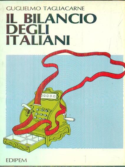 Il bilancio degli italiani - Guglielmo Tagliacarne - copertina