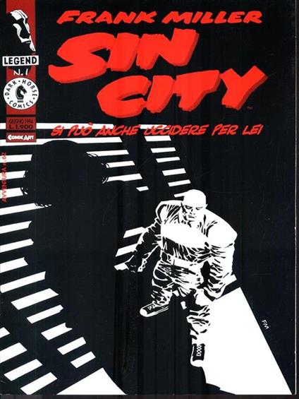 Sin City - Si può anche uccidere per lei 6 vv - Frank Miller - copertina