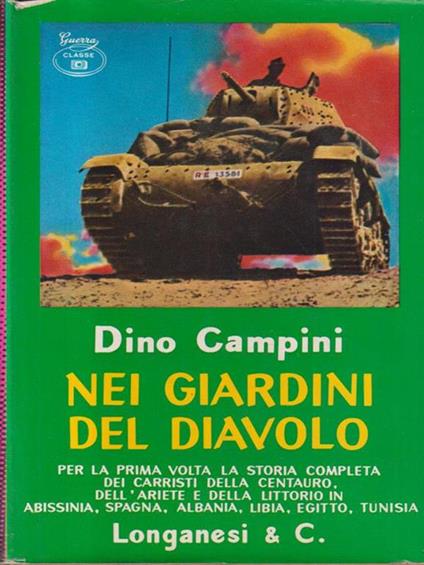 Nei giardini del diavolo - Dino Campini - copertina