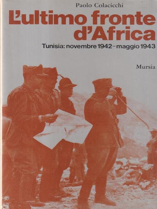 L' Ultimo fronte d'Africa - Paolo Colacicchi - copertina