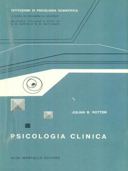 Psicologia clinica - copertina
