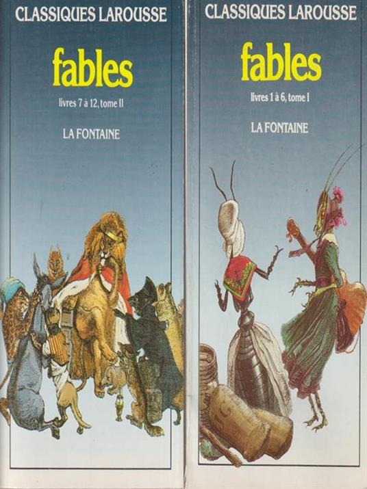 Fables 2 vv - La Fontaine - copertina