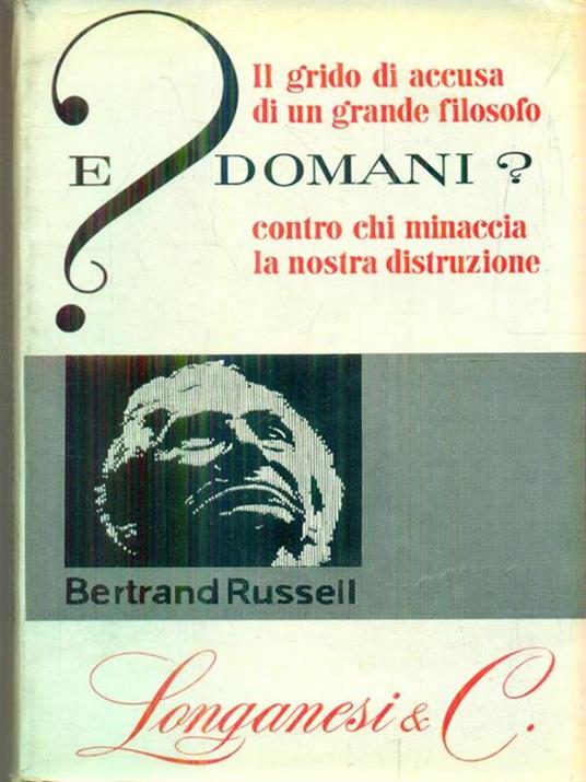 E domani? - Bertrand Russell - copertina