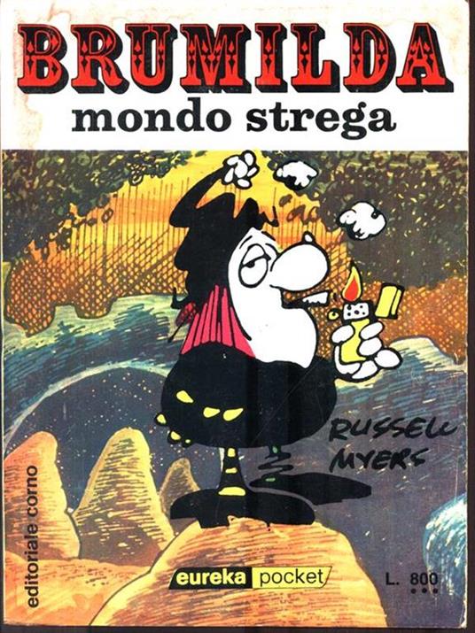 Brumilda: mondo strega - Russell Myers - copertina