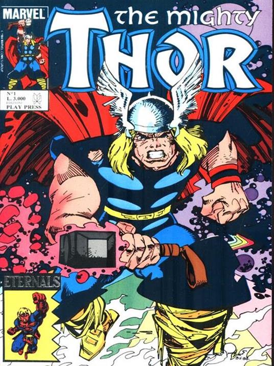 The mighty Thor - 1991 - dal n. 1 al n. 7 - copertina