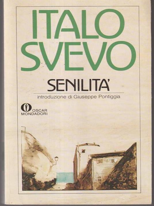 Senilità - Italo Svevo - copertina