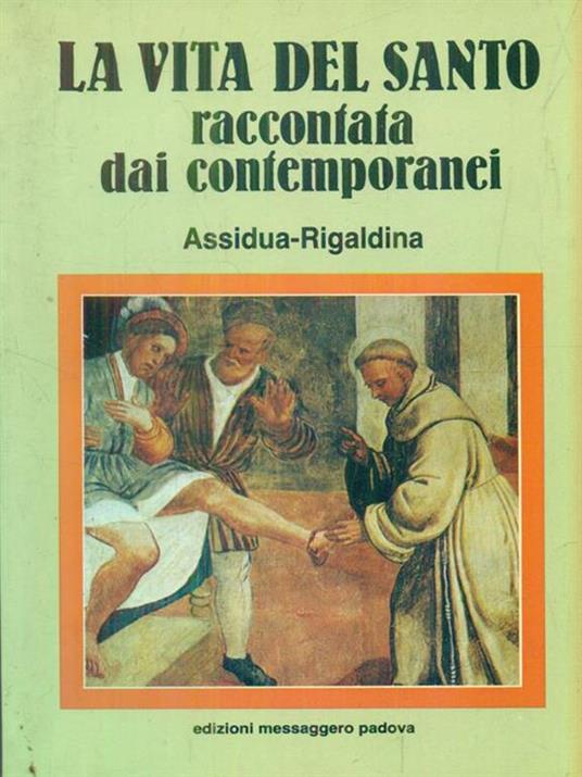 La vita del Santo raccontata dai contemporanei - copertina