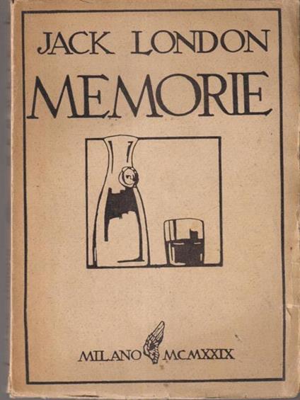 Memorie - Jack London - copertina