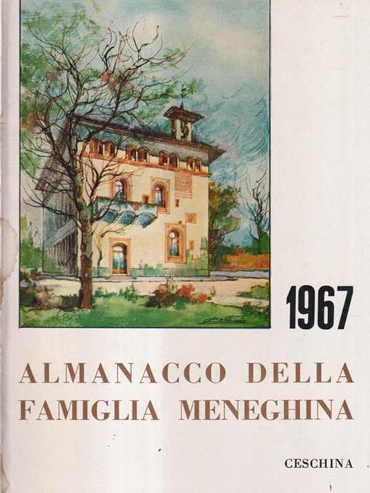 Almanacco della Famiglia Meneghina 1967 - copertina