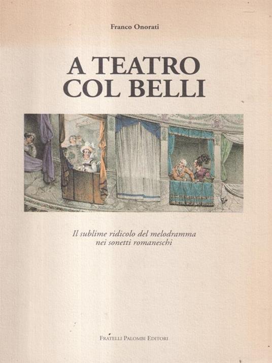 teatro col Belli - Franco Onorati - 2