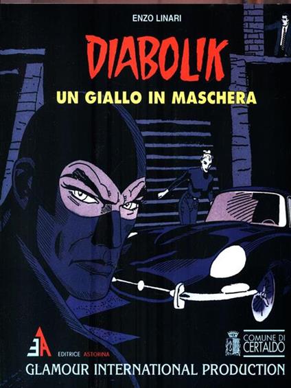 Diabolik: un giallo in maschera - Enzo Linari - copertina