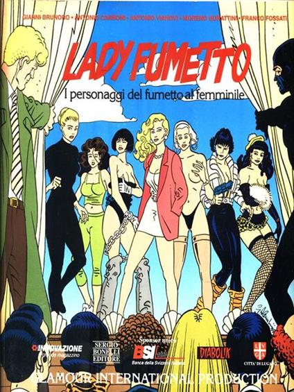 Lady Fumetto: i personaggi del fumetto al femminile - copertina