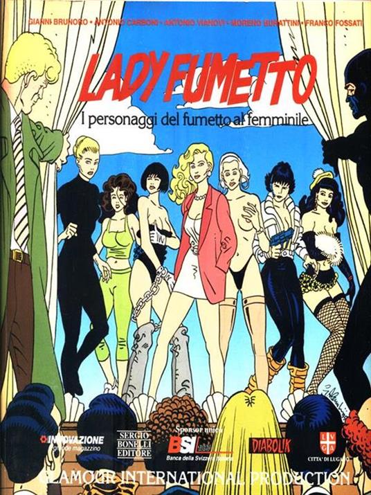 Lady Fumetto: i personaggi del fumetto al femminile - copertina