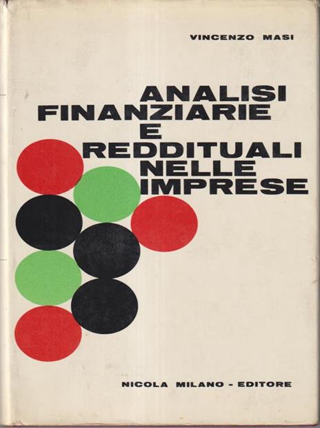 Analisi finanziarie e reddituali nelle imprese - Vincenzo Masi - copertina