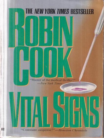 Vital Signs - Robin Cook - copertina