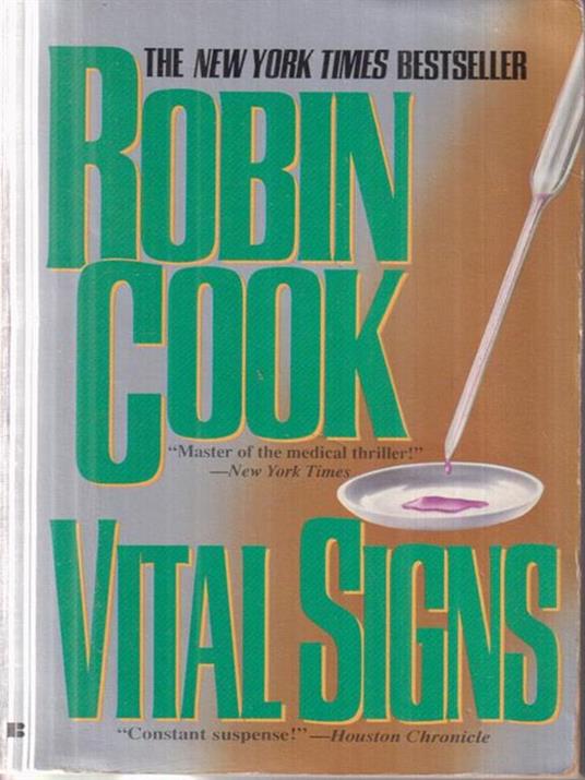 Vital Signs - Robin Cook - copertina